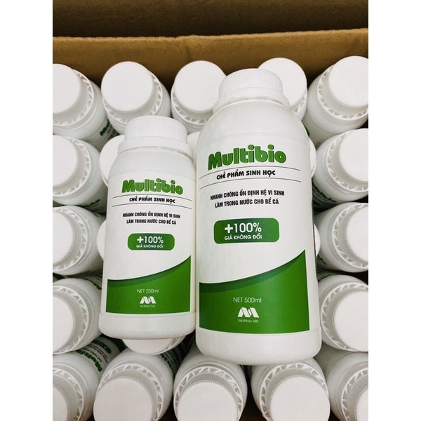 Vi sinh Multibio hỗ trợ làm trong nước bể cá